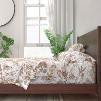 Greek Mythology Toile brown ombre