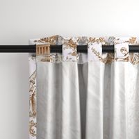 Greek Mythology Toile brown ombre