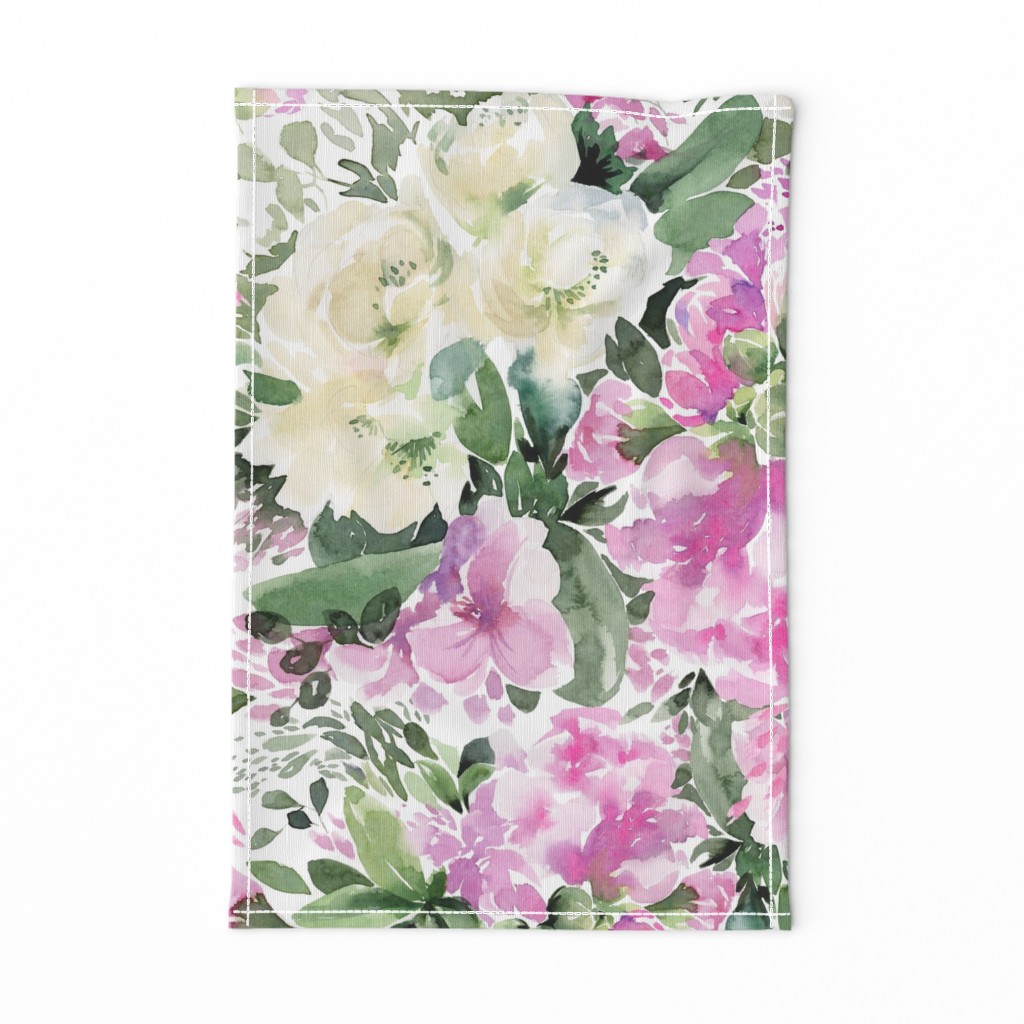 Watercolor Loose Florals