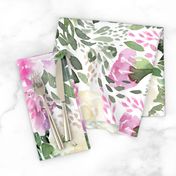 Watercolor Loose Florals