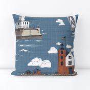 Mackinac Modern Toile