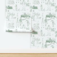 Hipster Toile | Succulent