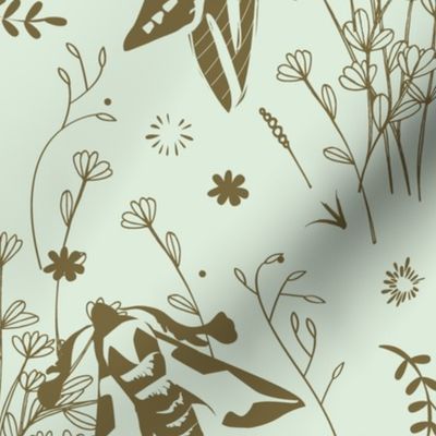 Meadow toile | mint