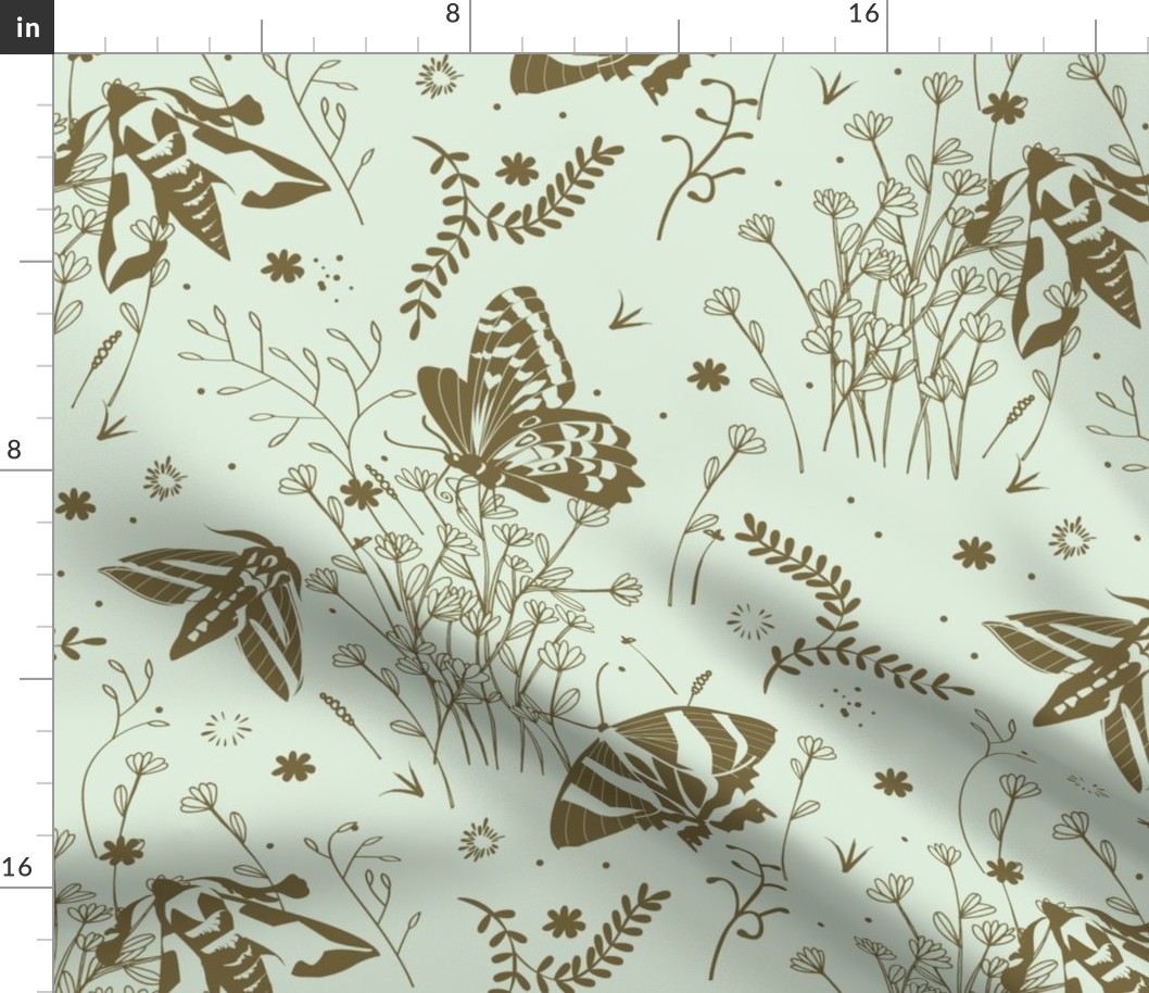 Meadow toile | mint