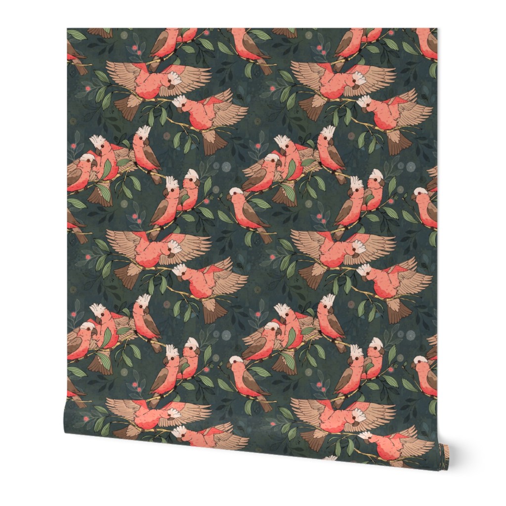 Flock of Galahs_blue/green