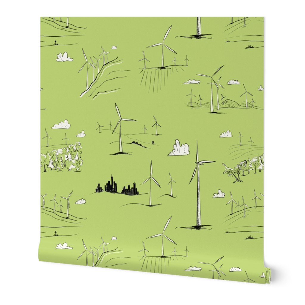 Wind Turbine Toile