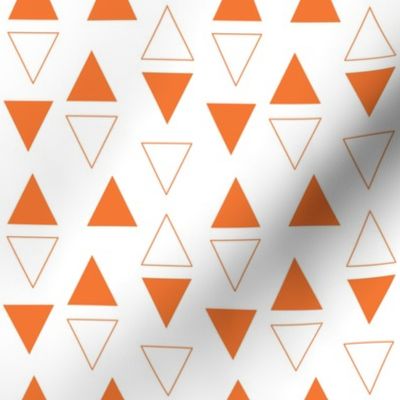 orange peel triangles 1 inch