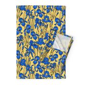 Toile Just Iris Small | Medium Yellow+Royal Blue+Black