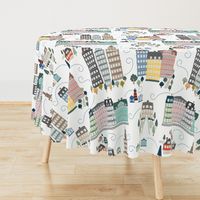 Whimsical Modern Toile