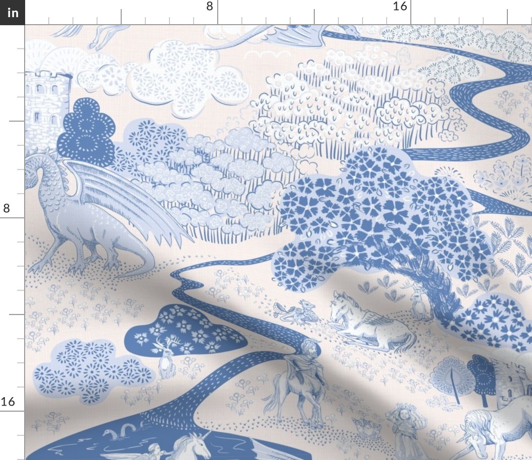 Mythical Creatures Toile