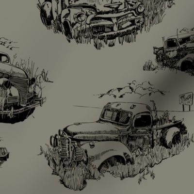 Toile of Forgotten Trucks 