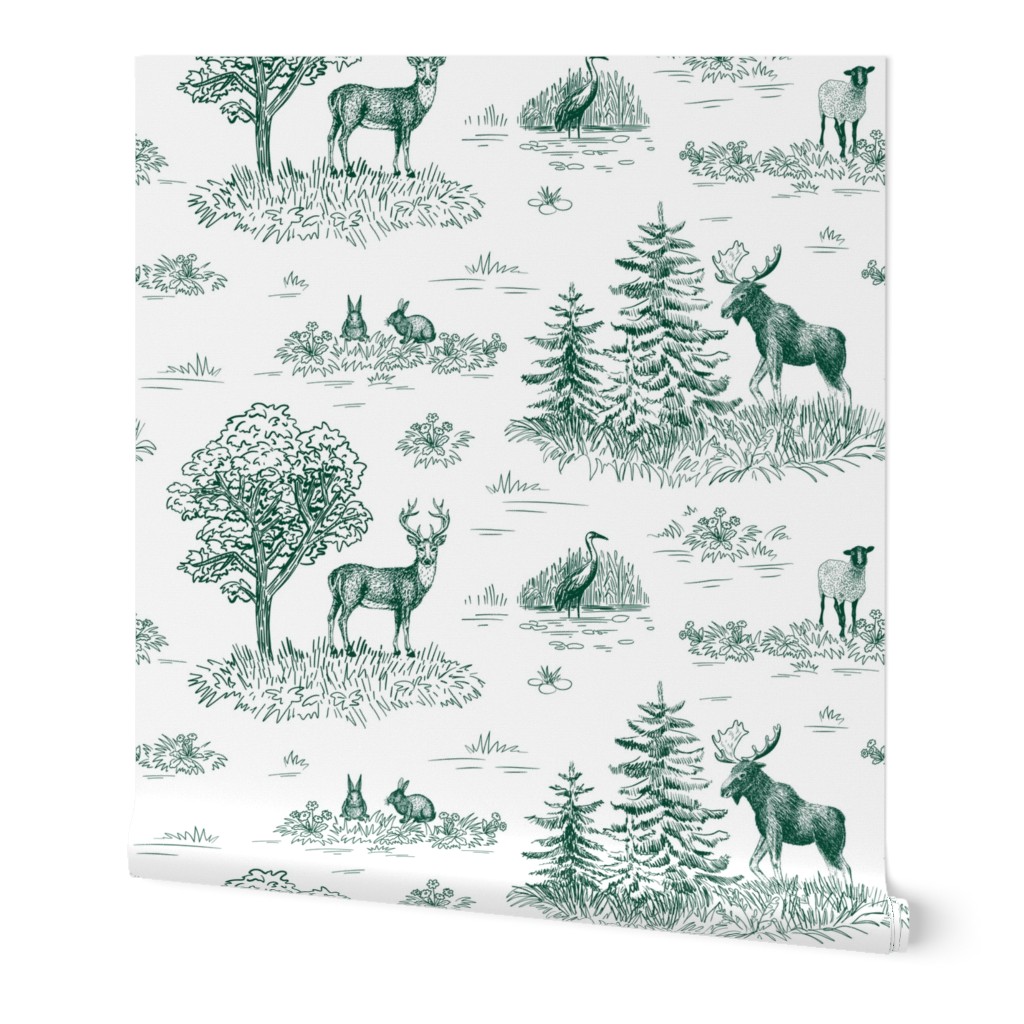 Animals toile de Jouy