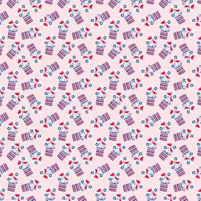 BKRD Festive Floral Pink 2x2