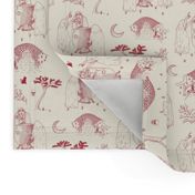 Double, Double, Toile and Trouble! - Red