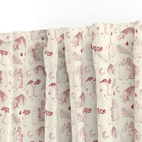Double, Double, Toile and Trouble! - Red