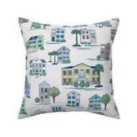Southern Home Charm in Gray - Large scale