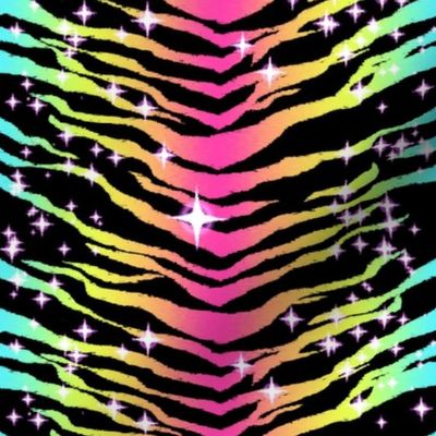 Neon Tiger Black - Small scale