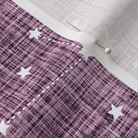 constellations in wisteria linen