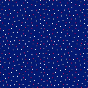 BKRD Patriotic Polka Dots Blue 4x4