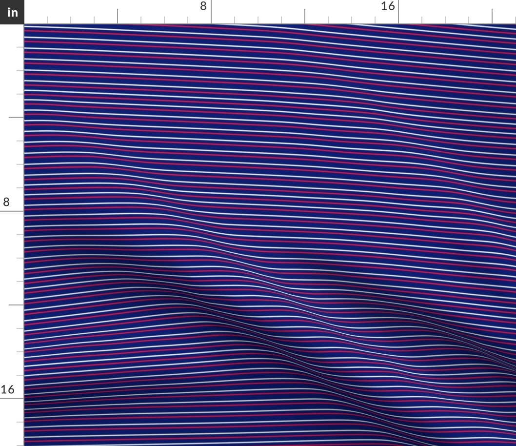 BKRD Patriotic Stripes Blue 4x4