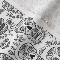 sugar skull pattern