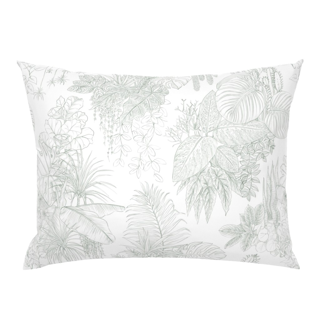 urban jungle - indoor plants toile