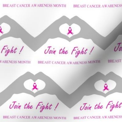 Breast Cancer Awareness Campaign- Join the fight and beat cancer- World cancer day 