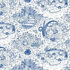 Enchanted Forest Toile 50Size