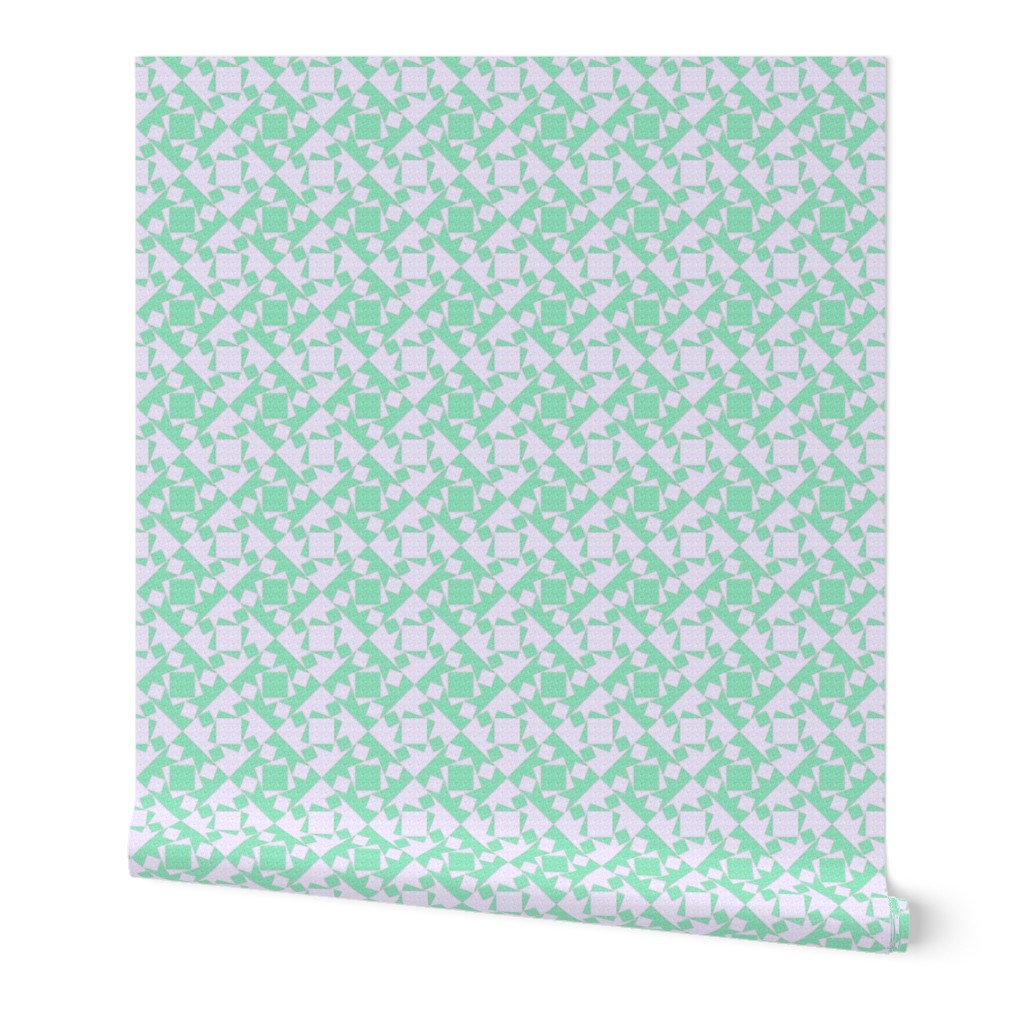 checkewed - seafoam linen