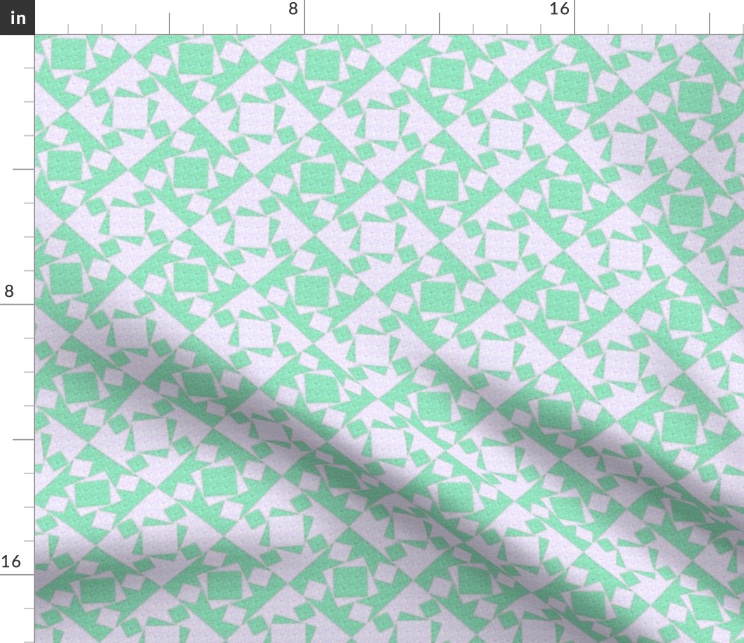 checkewed - seafoam linen