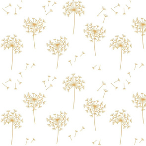 dandelions {2} for mom golden earthy tones