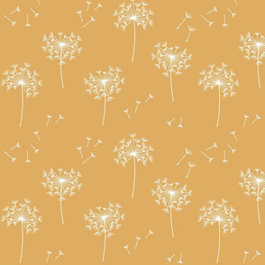 dandelions {2} for mom golden reversed earthy tones