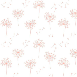 dandelions {2} for mom peachy pink earthy tones