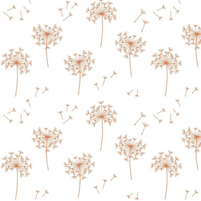 dandelions {2} for mom terracotta earthy tones