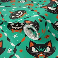 Halloween Party (Teal - Small)