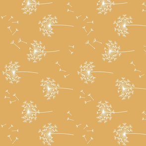 dandelions {2} for mom golden reversed earthy tones horizontal