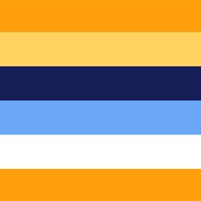 Aqua Beach Stripes V01