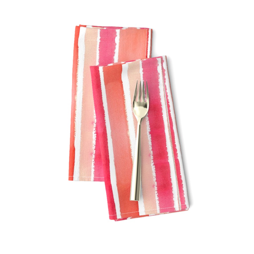 Texas Modern Stripes Coral