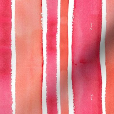 Texas Modern Stripes Coral