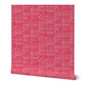 Japanese Block Print Pattern of Ocean Waves, Japanese Waves Pattern in Cherry Red, Bright Red Boho Print, Beach Fabric.