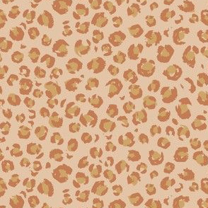 mini micro // Pumpkin Spce leopard print