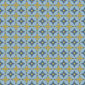 Indian Tiles blue