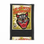 Kat-Ka-Boom Firecrackers Tea Towel