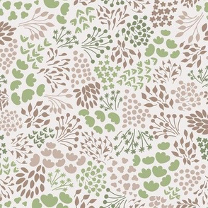 Briella Floral Mix - Olive