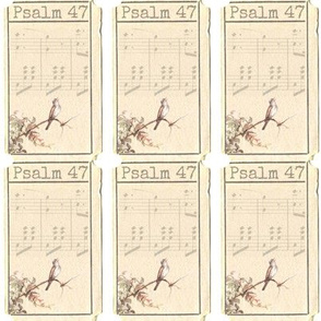 Psalm 47 ticket