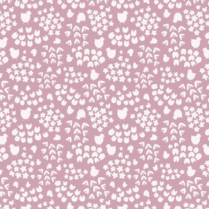 Briella Floral Bird Mix - Pink