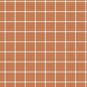 2 inch grid // Pumpkin Spice Grid