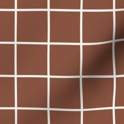 2 inch grid // Rich Cocoa Grid