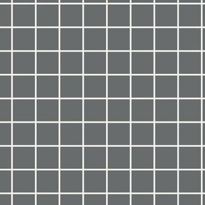 2 inch modern grid minimal aesthetic - Dark Sage Green