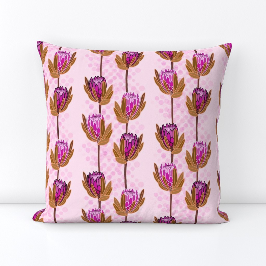 Protea Trails #4 - Pink, medium